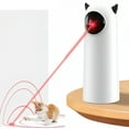 thumbnail image 1 of AMAZTEK Cat Dog Laser Toy Automatic Interactive Toys for Cats Kitten Dogs USB Charging and Battery Powered Random Pattern Fast Slow Light Flashing, 1 of 6