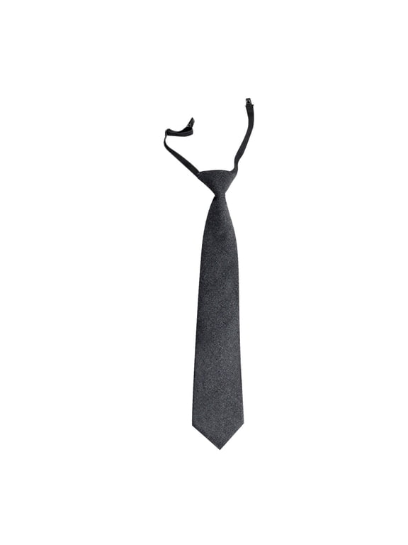 Boys Girls Pre-Tied Ties Adjustable Kids Teens Classic Uniform Necktie for Formal Wedding School Graduation