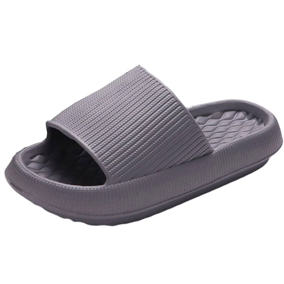 SAWOBUUN Cloud Slides for Women and Men Thick Sole Non Slip Anti Odor House Shower Sandals with Soft Cushioned Sole