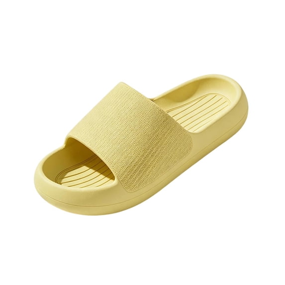 SAWOBUUN Cloud Slides for Women and Men Thick Sole Non Slip Bathroom Shower Slippers Soft Indoor Outdoor House Sandals