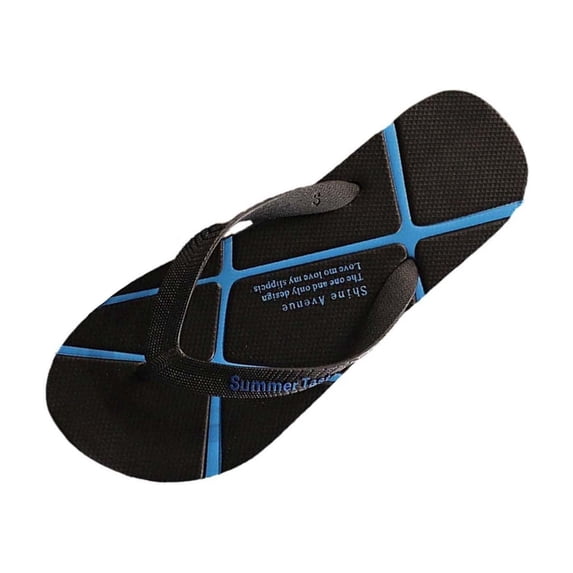 SAWOBUUN Flip Flops for Men Soft Sole Beach Rubber Shower Shoes Lightweight Walking Thong Sandals Slip On Indoor Outdoor