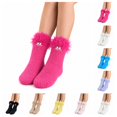 thumbnail image 1 of SAWOBUUN Funny Socks for Women Girls Coral Fuzzy Novelty Cute Cozy Soft Crazy Socks, 1 of 6