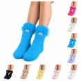 thumbnail image 1 of SAWOBUUN Funny Socks for Women Girls Coral Fuzzy Novelty Cute Cozy Soft Crazy Socks, 1 of 6
