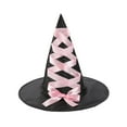 thumbnail image 1 of SAWOBUUN Halloween Wizard Pointed Cap Lace Up Halloween Party Christmas Accessory Sorcerer Hat, 1 of 3