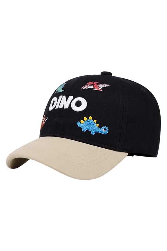 Kids Cute Embroidered Baseball Cap Adjustable Snapback Athletic Outdoor Baby Sun Hat for Boys Girls