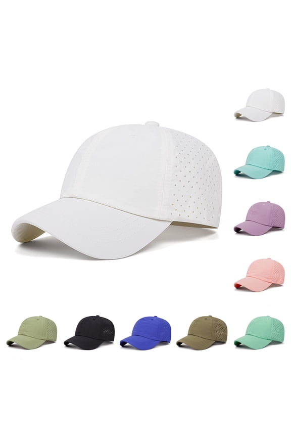 Kids Quick Dry Sport Baseball Cap Athletic Mesh Lightweight Breathable Sun Hats for Outdoor Activity