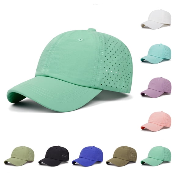 SAWOBUUN Kids Quick Dry Sport Baseball Cap Athletic Mesh Lightweight Breathable Sun Hats for Outdoor Activity