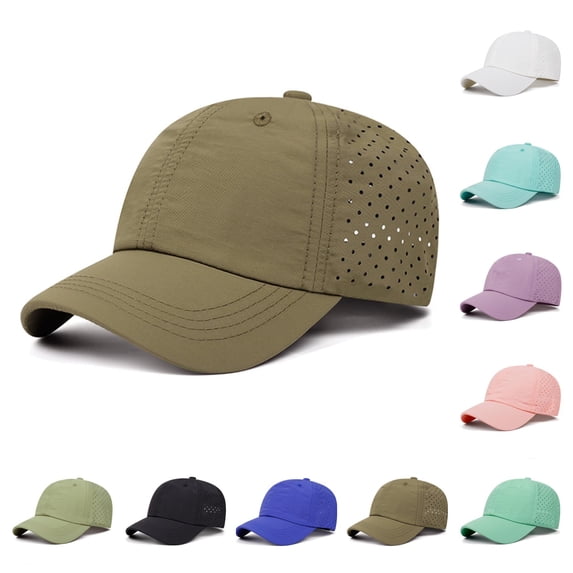 SAWOBUUN Kids Quick Dry Sport Baseball Cap Athletic Mesh Lightweight Breathable Sun Hats for Outdoor Activity