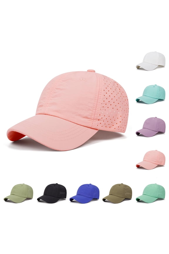 Kids Quick Dry Sport Baseball Cap Athletic Mesh Lightweight Breathable Sun Hats for Outdoor Activity