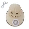 thumbnail image 1 of SAWOBUUN Kids Solar Fan Hat Wide Brim Breathable Baseball Cap Cooling Beach Sun Hats for Boy Girl Camping Fishing, 1 of 5