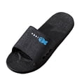 thumbnail image 1 of SAWOBUUN Mens Slide Sandals Non Slip Soft Sole Breathable Bathroom Shower Slippers Lightweight Indoor House Shoes, 1 of 5