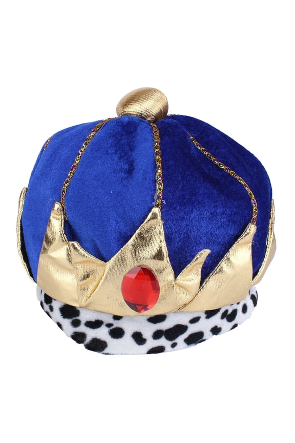 Royal King Crown Queen for Unisex Halloween Hats Birthday Gift Party Accessories