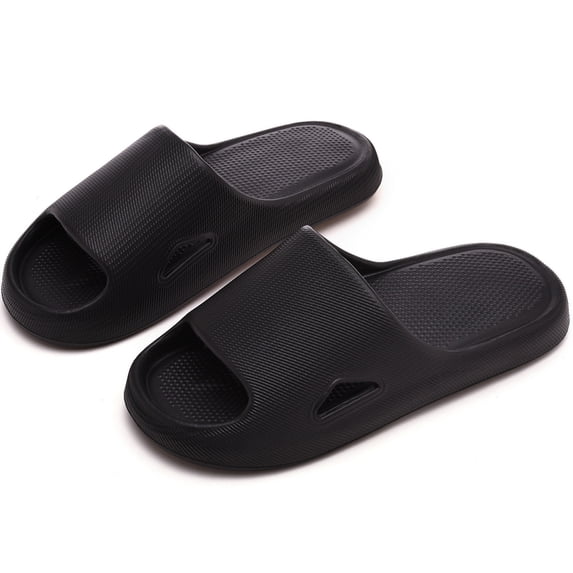 SAWOBUUN Shower Slippers for Women Men Soft Sole Quick Drying Non Slip House Shoes Waterproof Breathable Lightweight