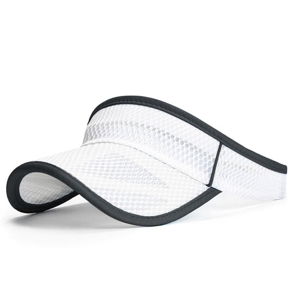 SAWOBUUN Sun Visor Hat Mesh Breathable Outdoor Sport Cap Adjustable Lightweight Golf Tennis Baseball Cap for Women Men