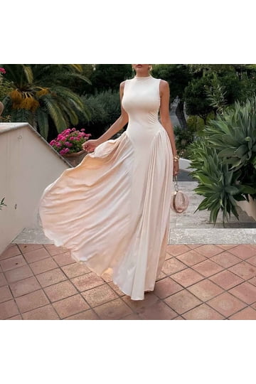 tight fitting wedding guest dresses Wedding Guest Midi Dress - Tight Waist Organza Dress - Short Sleeve Dress - Beautiful A Line Midi Dress