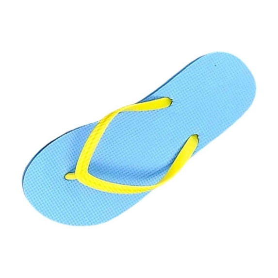 SAWOBUUN Womens Slim Flip Flops Soft Sole Non Slip Shower Flat Sandals Lightweight Summer Beach Thong Sandals