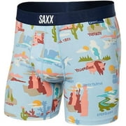 SAXX Men's Underwear - Ultra Super Soft Boxer Brief Fly with Built-in Pouch Support - Underwear for Men, Spring X-Large