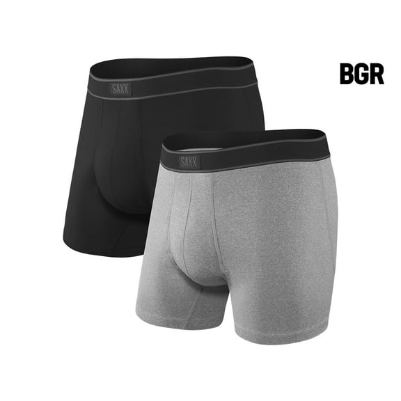 SAXX UNDERWEAR: [Men's] DAYTRIPPER BOXER BRIEF FLY 2PACKS Underwear SXPP2A BGR L
