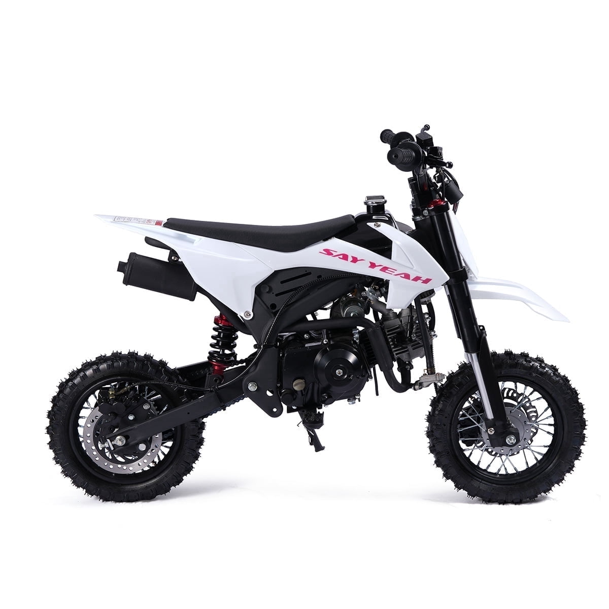 Mini Yeah SAY YEAH 72cc Dirt Bik,4-Stroke Gas-Powered Mini Bike With Off-Road ...