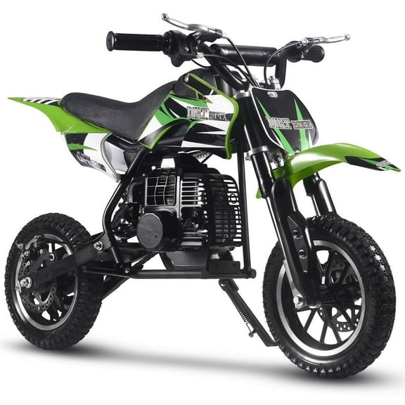 SAY YEAH Dirt Bike,2-Stroke Steel Frame Mini bike for Backyard Trails & Woodland Adventures,Max Speed 25mph,Maximum load 180lbs