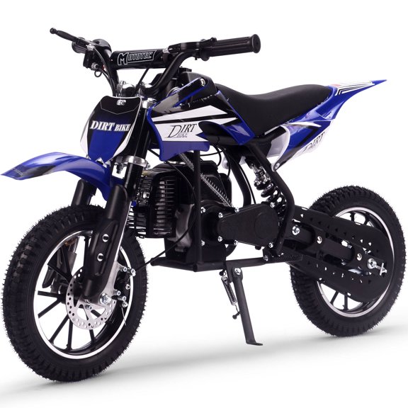 SAY YEAH Dirt Bike,50CC Gas Powered Off Road Dirt Bike for Kids 8-13,Weight Support Up to 180 LBS,25 Mph,46*46**14in,Blue