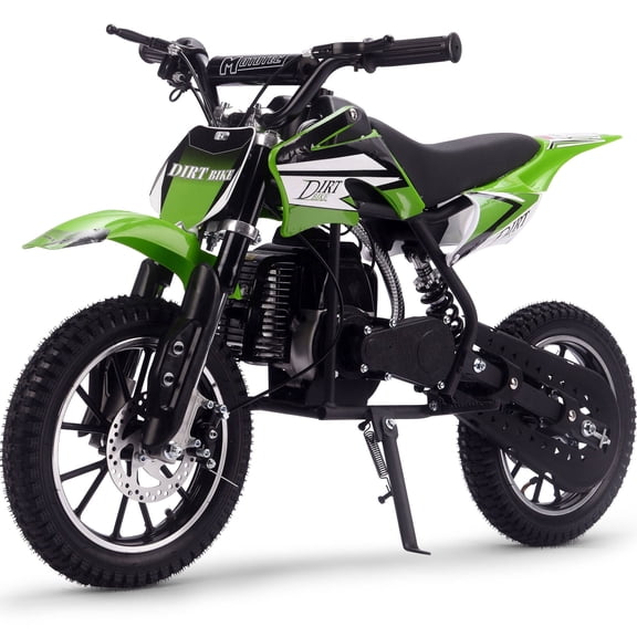 SAY YEAH Dirt Bike,50CC Gas Powered Off Road Dirt Bike for Kids 8-13,Weight Support Up to 180 LBS,25 Mph,46*46**14in,Green