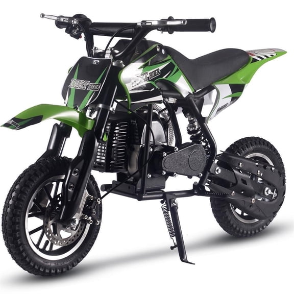 SAY YEAH Dirt Bike,50cc Mini Dirt Bike for Age 8+ with Safety Kill Switch,Top Speed 25mph,Supports up to 180lbs