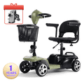 thumbnail image 1 of SAY YEAH Mobility Scooter,Electric Wheelchair Device for Travel,Suitable for Seniors and People with disabilities,with LED Headlights and Basket,green, 1 of 10