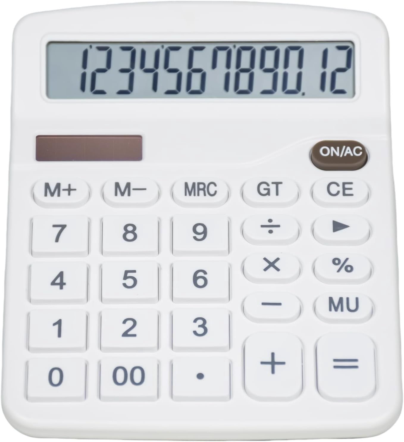 SAYEEC Desk Calculator 12 Digit Desktop Calculator with Large LCD ...