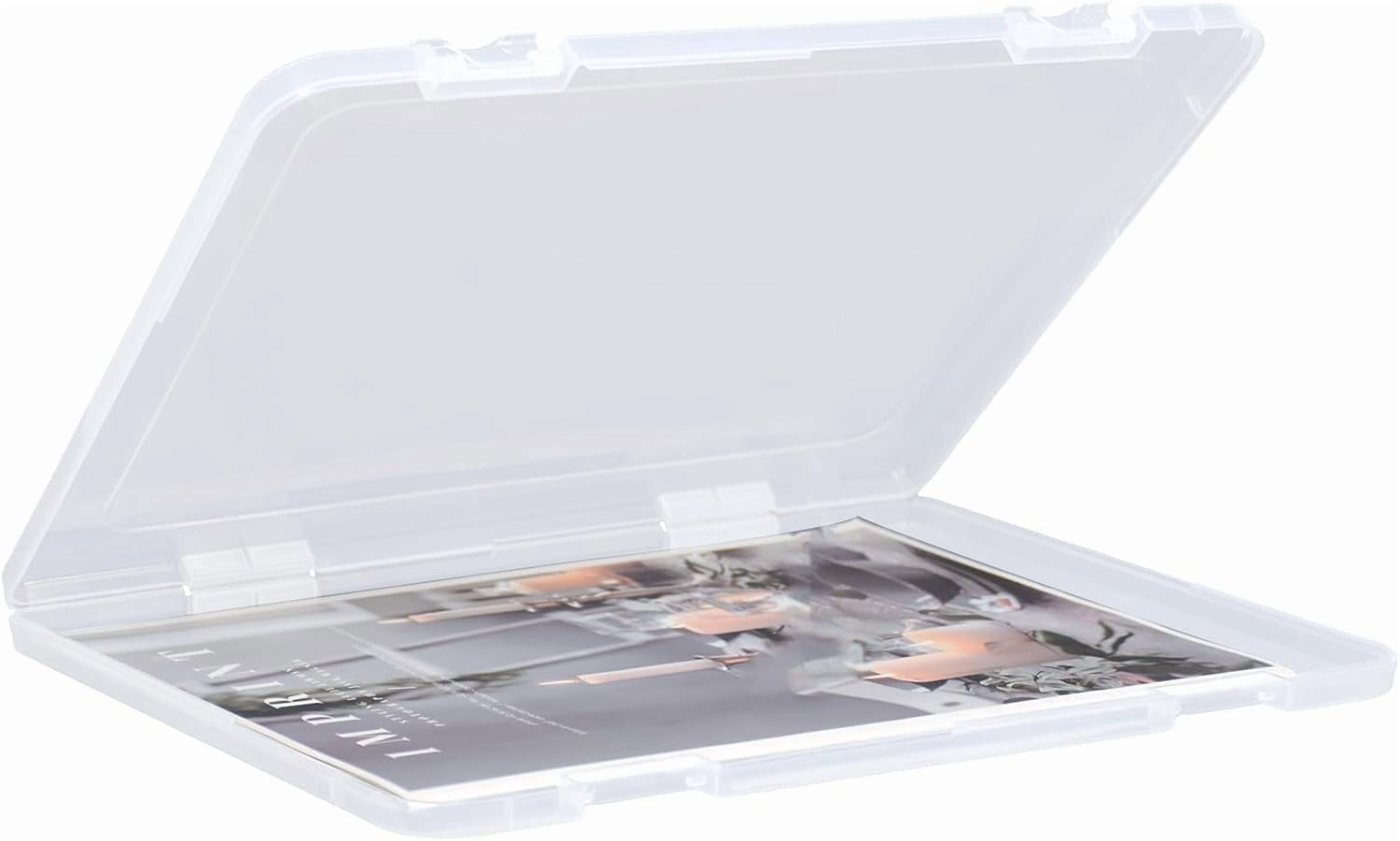 SAYEEC Clear Plastic Project Case, 8"x11.5" Portable File Storage ...