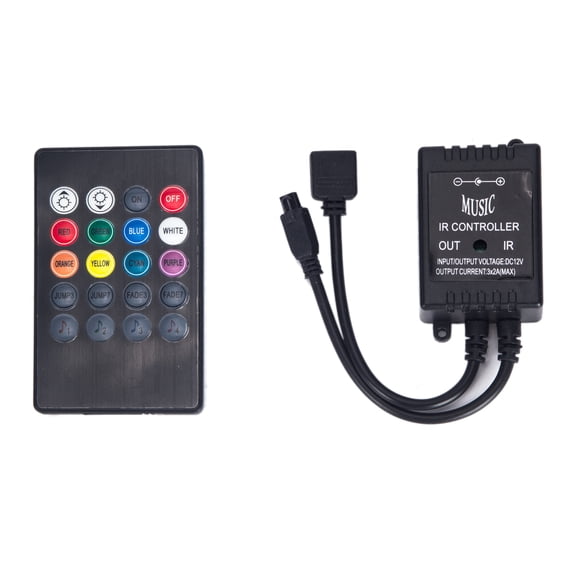 SAYFUT 0-40 Keys Infraed Remote RGBW IR Controller For 5050 3528 RGB W RGB WW LED Strip Lights