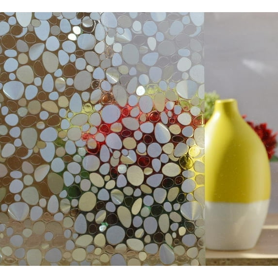 SAYFUT 1-5M Waterproof Sticker Modern Concise Bed Bath Living Room Kitchen Staircase Restaurants Wallpaper Decorate 1.5x3.3 16.4 ft