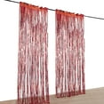 thumbnail image 1 of SAYFUT 1 Pairs Rain Curtain Pull Flower Party Background Foil Curtain Rose Gold PiSAYFUT Rain, 1 of 3