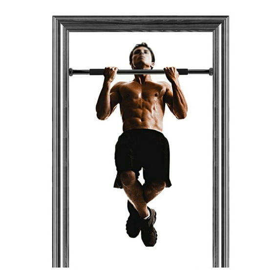 Set of 2, 24.4''-39.4'' Pull Up and Chin Up Bar for Doorway, Upper Body Workout Bar, Exercise Bar, Home Gym Exercise Fitness Fitness, Hole-Free