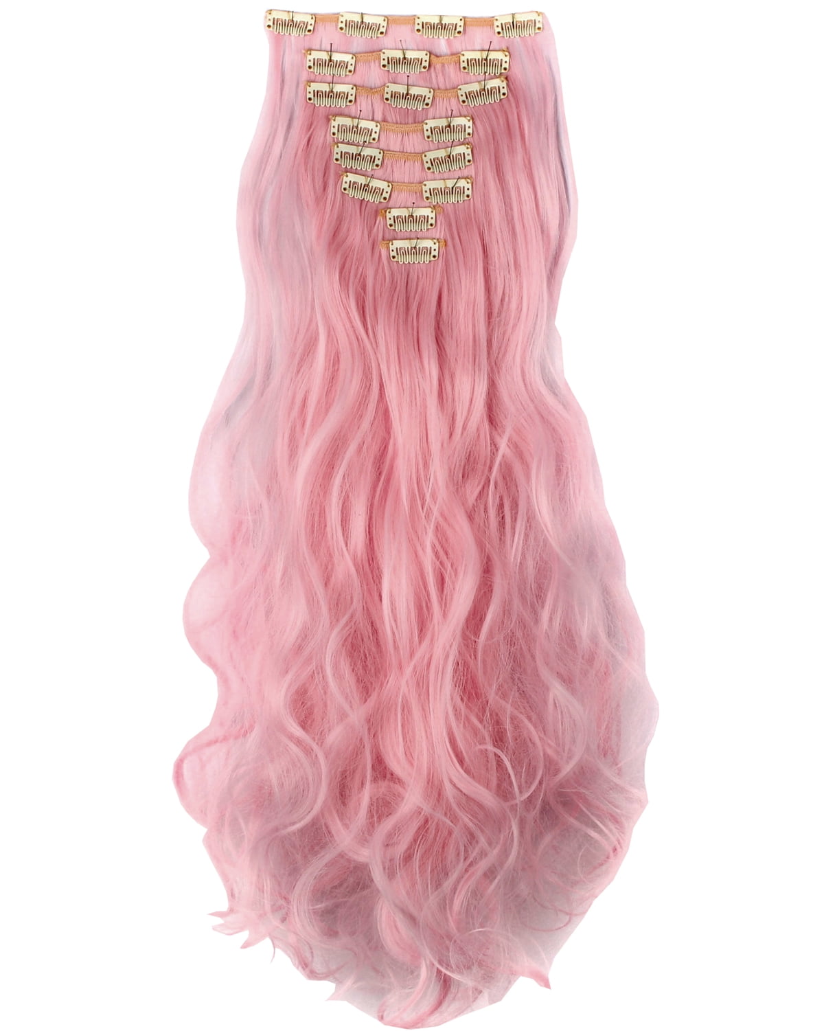 Pink Full Head Clip In Hair Extension XmhyTop 17.7 main image 2