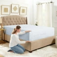 thumbnail image 1 of SAYFUT 18''- 21'' Extra Deep Pocket Fitted Sheet Elastic Corner Straps Fitted Sheets, 1 of 6