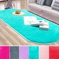 thumbnail image 1 of SAYFUT 2.6 x 5.4 Feet Super Ultra Soft Modern Area Rugs, Bedroom Livingroom Sittingroom Floor Rug Carpet Blanket for Children Play Home Decorate, (Oval), 1 of 5