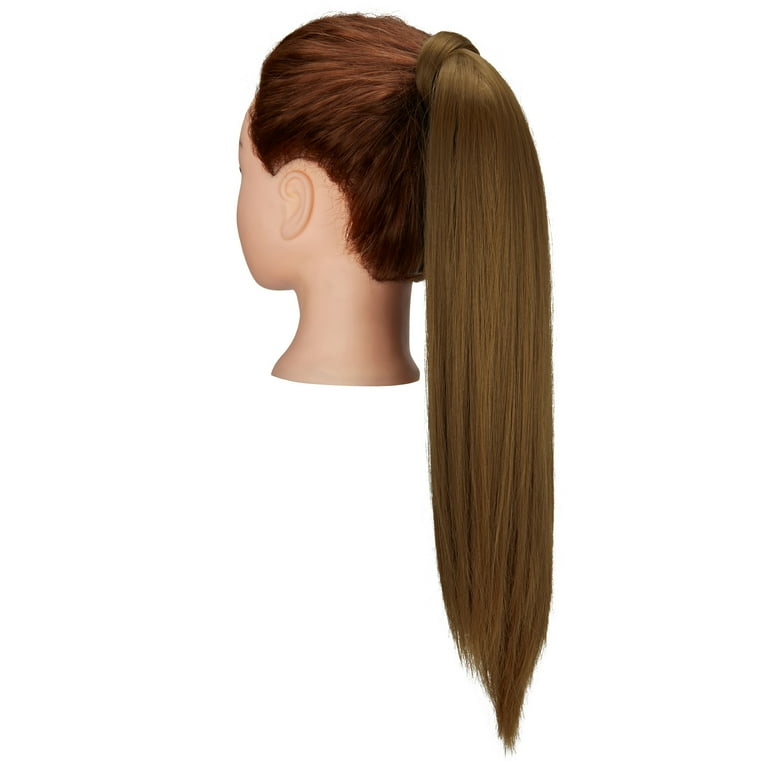 Brown to blonde ombre straight ponytail Brown to blonde ombre straight ponytail