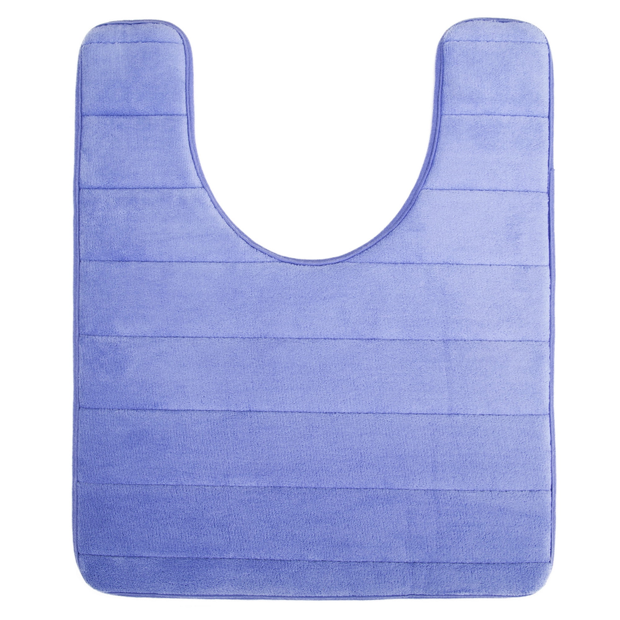 SAYFUT 24" X 20" Thick Memory Foam Contour Toilet Bath Rug UShaped