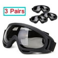 thumbnail image 1 of SAYFUT 3 Pairs Ski Goggles, Skate Glasses Over Glasses Winter Snow Outdoor Sports Skiing Snowboard Goggles with Anti-Fog, 100% UV, Helmet Compatibility for Unisex Women Men, 1 of 6