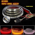 thumbnail image 1 of SAYFUT 60 inch Triple Row 432 LED Truck Strip Tailgate Light Bar Reverse Brake Signal Tail Car Exterior Light Strip, 1 of 6