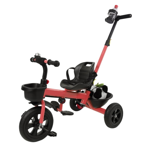 SAYFUT 7 in 1 Toddler Bike for 1 Year to 4 Years Old Kids, Toddler Tricycle Kids Trikes Tricycle, Gift & Toys for Boy & Girl, Balance Training, Removable Pedals