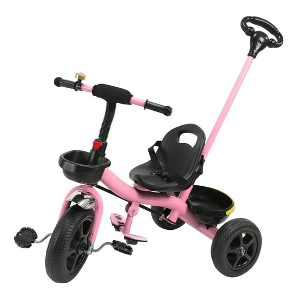 SAYFUT 7 in 1 Toddler Bike for 1 Year to 4 Years Old Kids, Toddler Tricycle Kids Trikes Tricycle, Gift & Toys for Boy & Girl, Balance Training, Removable Pedals