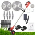 thumbnail image 1 of SAYFUT 800W Electric Weed Eater Lawn Edger Cordless Grass String Trimmer Cutter 24V, 1 of 7