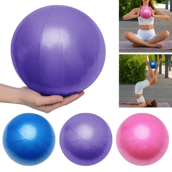 SAYFUT 8inch Small Pilates Ball, Therapy Ball, 2Pcs Mini Workout Ball, Core Ball, Mini Bender Ball, Pilates, Yoga, Workout, Bender, Core Training and Physical Therapy, Improves Balance