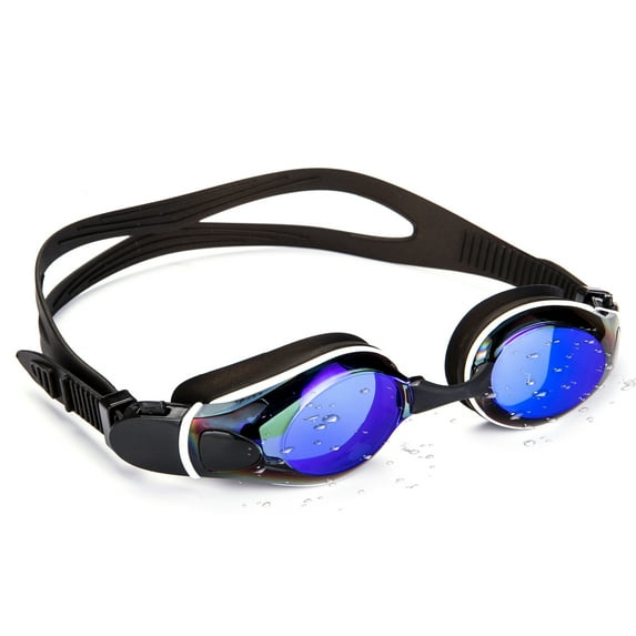 SAYFUT Adjustable Anti-fog UV Protection No Leaking Eye Protect Swimming Goggle Mirror Coated Lens Adult Swim Goggles Glasses