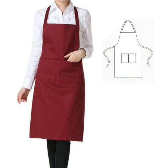 SAYFUT Aprons Easy To Clean Waterproof Male Female Apron Party Picnic Cooking Kitchen Supplies 22'' x 30''