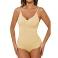 thumbnail image 1 of SAYFUT Bodysuit for Women Tummy Control Shapewear Seamless Sculpting Thong Body Shaper, 1 of 7