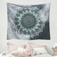 thumbnail image 1 of SAYFUT Bohemian Mandala Intricate Floral Design Tapestry Hippie Wall Hanging Tapestry Bedspread Dorm Decor-130 x 150 cm, 1 of 2