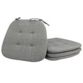 thumbnail image 1 of SAYFUT Chair Cushions Non Slip U-Shaped Seat Cushion Pads for Kitchen Dining Room Soft Plaid Velvet Cover, 17X16 inches, 1 of 6